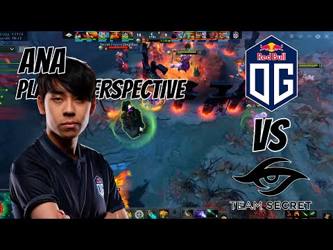 Ana [Phantom Lancer] Player perspective OG vs Team Secret - DreamLeague Season 15 DPC