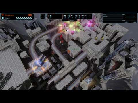 Defense Grid 2 - Mission 9 - Precipice - Super Grinder - Normal - Gold