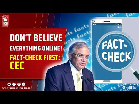 Fact-check before you believe: CEC Gyanesh Kumar Urges Youth To Verify News
