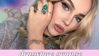grungey every day drugstore makeup