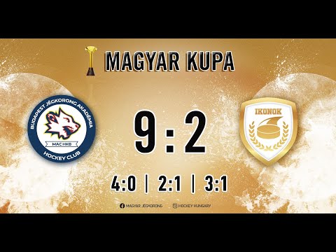Gólösszefoglaló MK 7 - Budapest Jégkorong Akadémia Hockey Club - MAC Ikonok 9-2 20221122