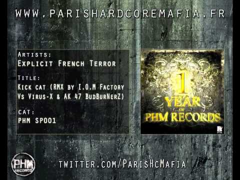 Explicit French Terror - Kick cat (Rmx by I.O.M Factory Vs. Virus-X & AK 7 BudBurNerZ)