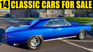 14 Legendary Classic Cars for Sale – Prices Will Shock You!