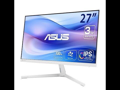 ASUS VU279HFI-W Eye Care Monitor – 27 inch Full HD (1920 x 1080