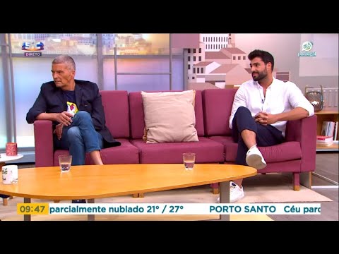 Dr. Humberto Barbosa e Dr. Tomás Barbosa no programa "Alô Portugal" da SIC