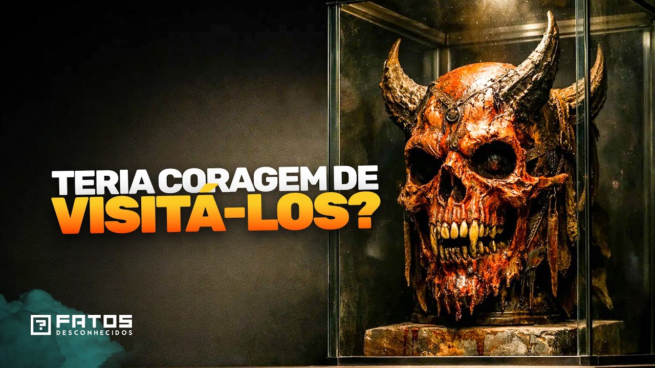 12 Artefatos perigosos que os museus mantêm trancados