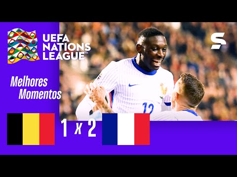 Gols e lances de Bélgica x França