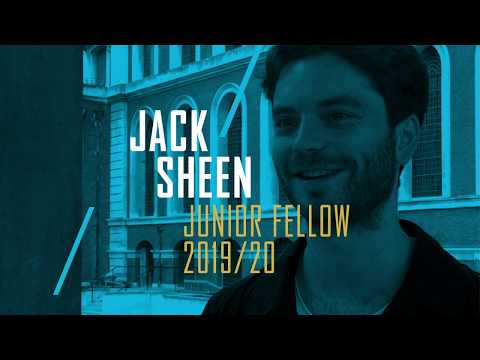 Introducing The Carne Junior Fellow for an Individual 2019/20 - Jack Sheen