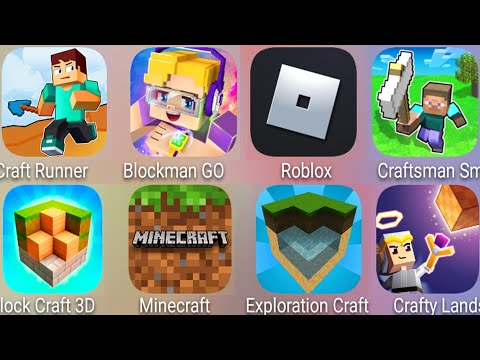 Craft Runner,Minecraft,Exploration Craft,Roblox,Craftsman Smasher.io,Blockman GO,Block Craft 3D