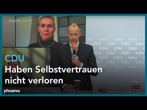 CDU: Briefwahl-Ergebnis bestätigt Merz als Parteivorsitzenden