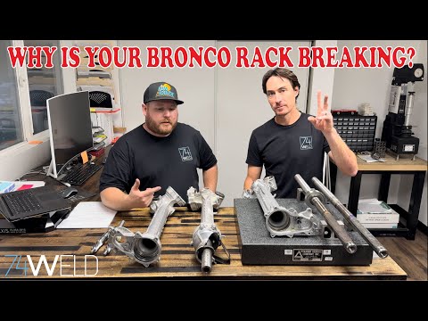 Why is your bronco steering rack breaking?
