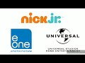 Nick Jr Eone Entertainment Universal Studios Home Entertainment