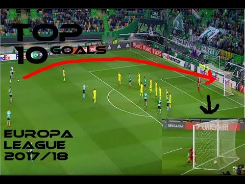 Top 10 Europa League goals 2017/18