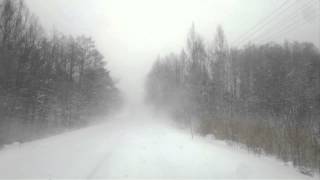 preview picture of video 'First snow storm 2012 :-)'