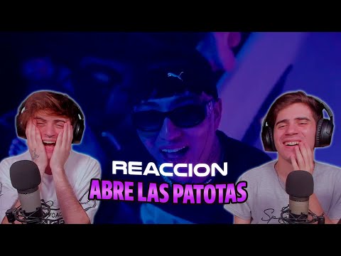 ARGENTINOS REACCIONAN A ABRE LAS PATOTAS - Dani Flow (Official Video)