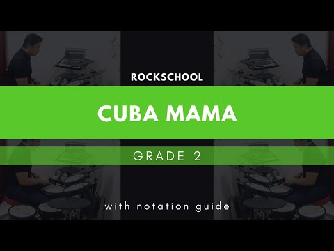 Cuba Mama - Rockschool Drums Grade 2 (Drum Playthrough)