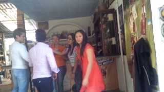 preview picture of video '09-02-2014 en Santa Maria del Tule visitando El Rincon del Mezcal de nuestra amiga Naye Aquino'