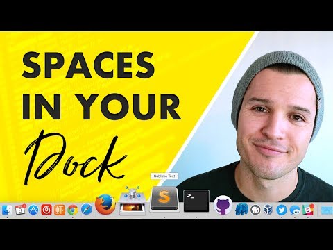 Add Spaces to the Dock in OS X | Terminal Hack Tutorial