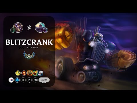 Blitzcrank Support vs Braum - KR Challenger Patch 14.3