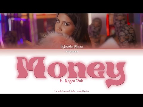 Wanda Nara ft. Negro Dub - Money (Turkçe altyazılı Color Coded Lyrics) @wandanarah
