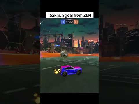 Zen scores a goal at 162 km/h 🏎️🏎️🏎️