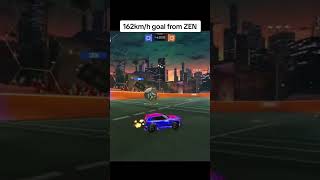 Zen scores a goal at 162 km/h 🏎️🏎️🏎️