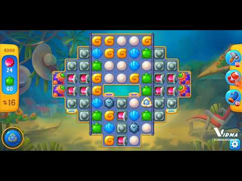 Fishdom. 4900 level no boosters and diamonds