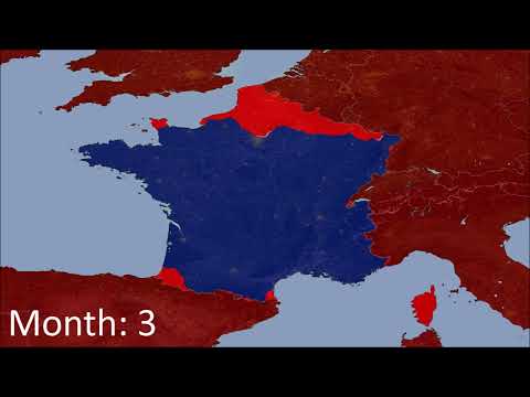 France vs rest of earth - how long can it survive? (more than 1 day)