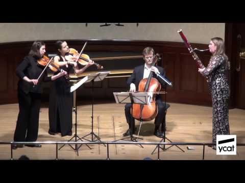 Amy Harman, Castalian Quartet - Mozart Sonata for Bassoon and cello (arr. Farington)