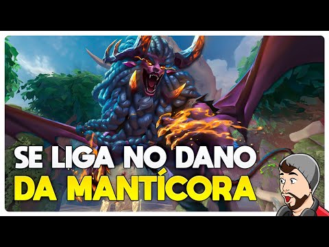 QUE DANO MAIS ABSURDO! MANTÍCORA MID - Conquista