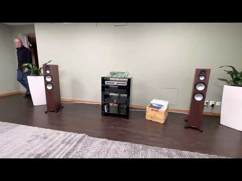 Gothenburg hifi show 2022 - Roksan Attessa Monitor Audio Silver