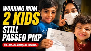 House Almost Repossessed, Pregnant, 2 Kids… And She Still Passed PMP