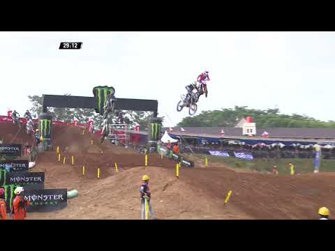 Tim Gajser passes Jeremy Seewer - MXGP of Asia 2019