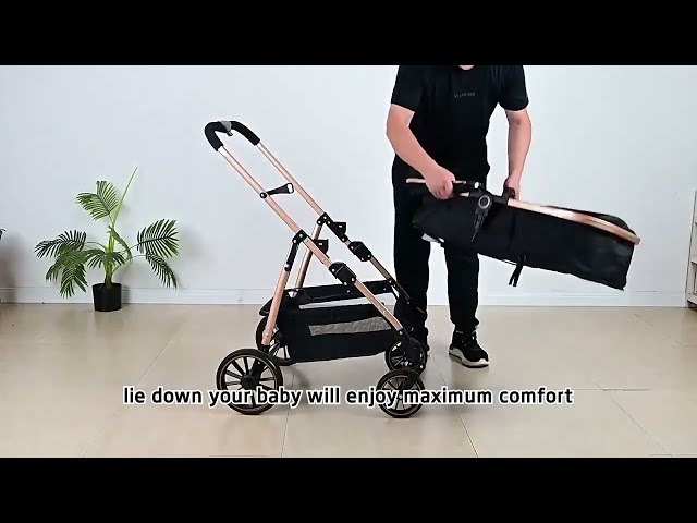 عربة أطفال 3 في 1 – راحة وأناقة في كل مشوار- اصطحب...