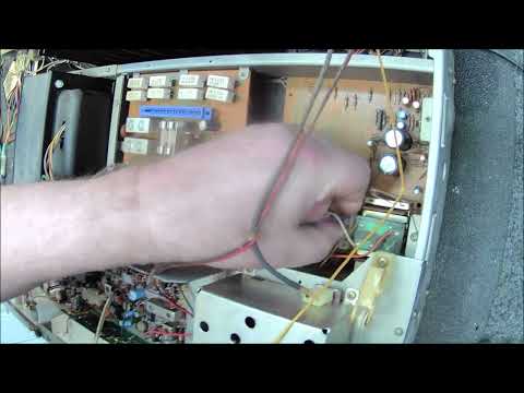 Sansui 9090 No Illumination Red Wire Mod