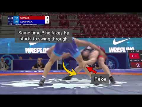 Action R.Gidak 🇹🇷 @unitedworldwrestling 📹Video Breakdown #wrestling #mma #uww