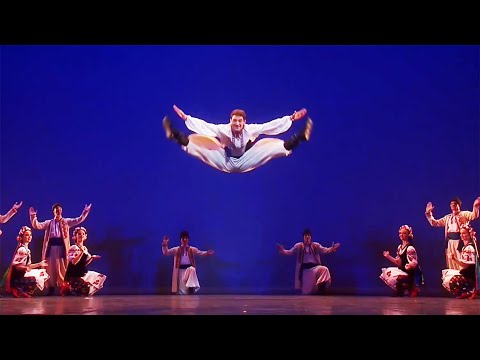Украинский танец "Гопак". Франция 2011 год.  Балет Игоря Моисеева.