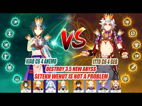 Xiao C6 4nemo & Itto C6 4 Geo Triple Crown Destroy 3.5 Floor 12 - Setekh Wenut is Not A Problem