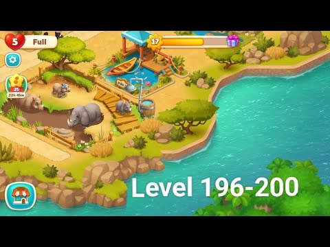 Gameplay Wildscapes Level 196-200
