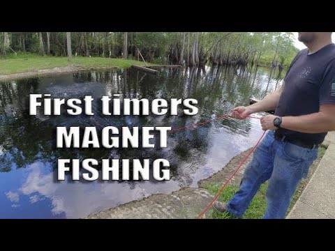Our First Time magnet fishing in North Florida