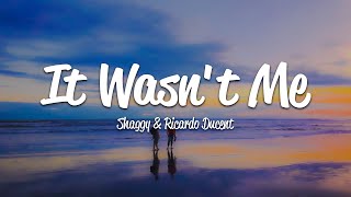 Shaggy - It Wasn&#39;t Me (Lyrics) ft. Ricardo RikRok Ducent