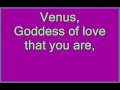 Venus - Frankie Avalon Lyrics 