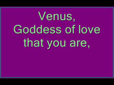 Venus - Frankie Avalon Lyrics
