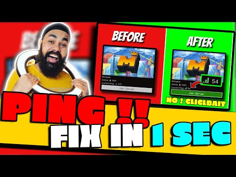 How To Fix Ping In Minecraft Pe | TOP 3 SOLUTION  | Fix Ping In mcpe | in hindi | Lower ping | 2021