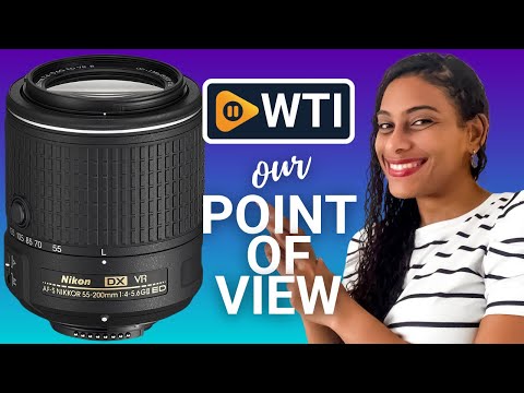 Nikon 55-200mm f/4-5.6G VR II DX AF-S ED Zoom-Nikkor Lens (Renewed) - WTI product video review