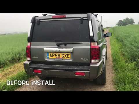 JEEP COMMANDER 5.7 V8 HEMI - K&N 77 1549KP COLD AIR INTAKE INSTALL