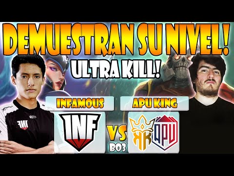 INFAMOUS VS APU KING OF KINGS BO3[GAME 1]DPC SA 2021/22 Tour 1: Division 1  - DOTA 2 PRO
