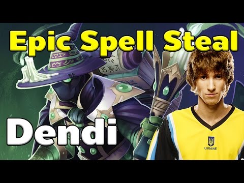 Epic Spell Steal Rubick by Dendi