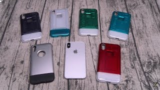 Spigen Classic One / Classic C1 Retro iPhone Cases (Apple iPhone 8, Apple iPhone 8 Plus, Apple iPhone X)