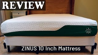 Zinus 10 Inch Green Tea Memory Foam Mattress - Review 2022